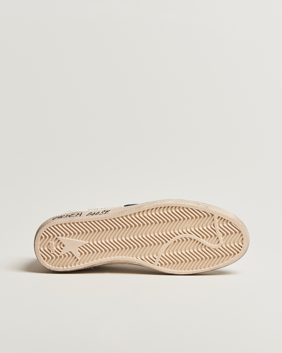 Homme | Golden Goose Ball Star Sneakers White/Navy | Golden Goose | Ball Star Sneakers White/Navy