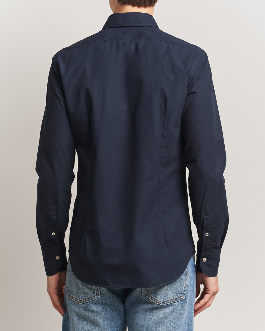 Homme | Chemises | Grigio | Cotton Twill Shirt Navy
