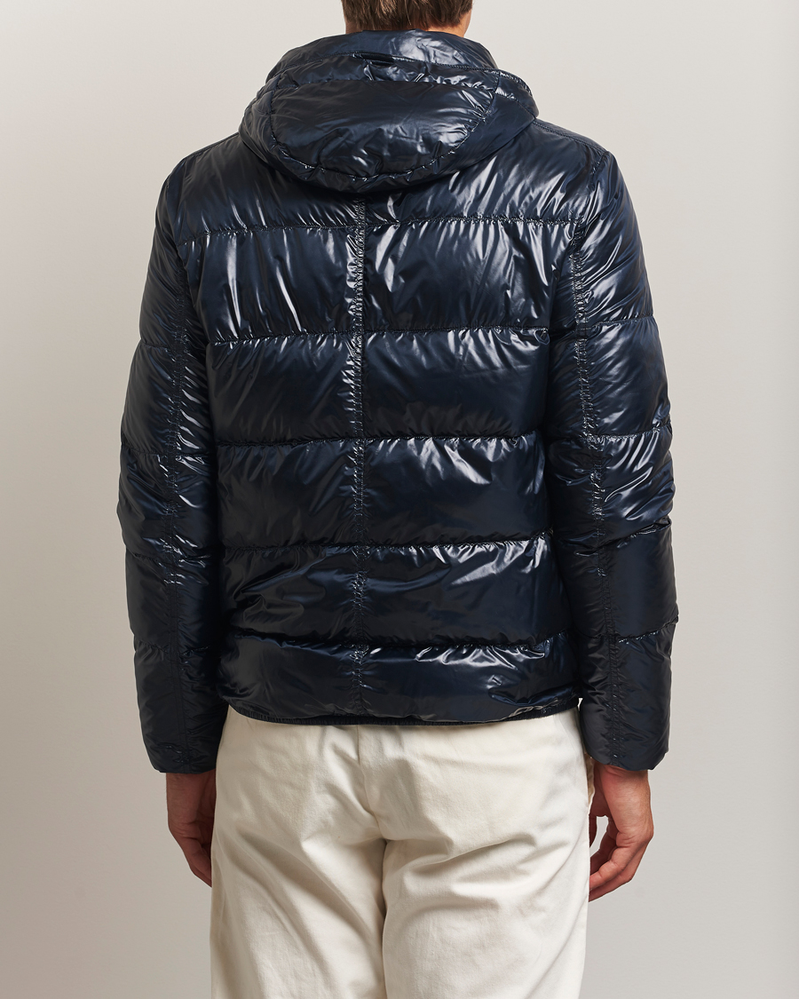 Homme | Manteaux Et Vestes | Herno | Piumino Nylon Bomber Navy