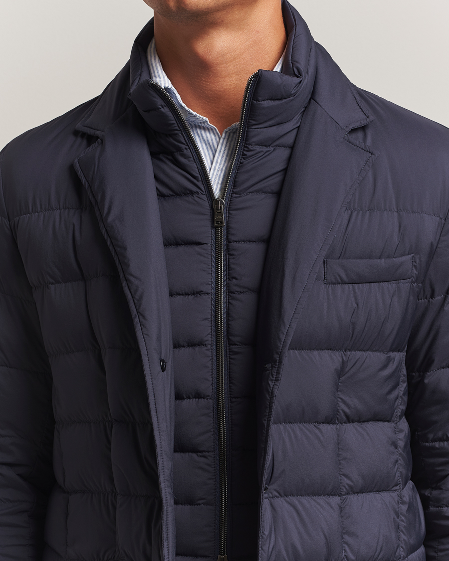 Homme | Manteaux Et Vestes | Herno | Nylon Down Blazer Navy