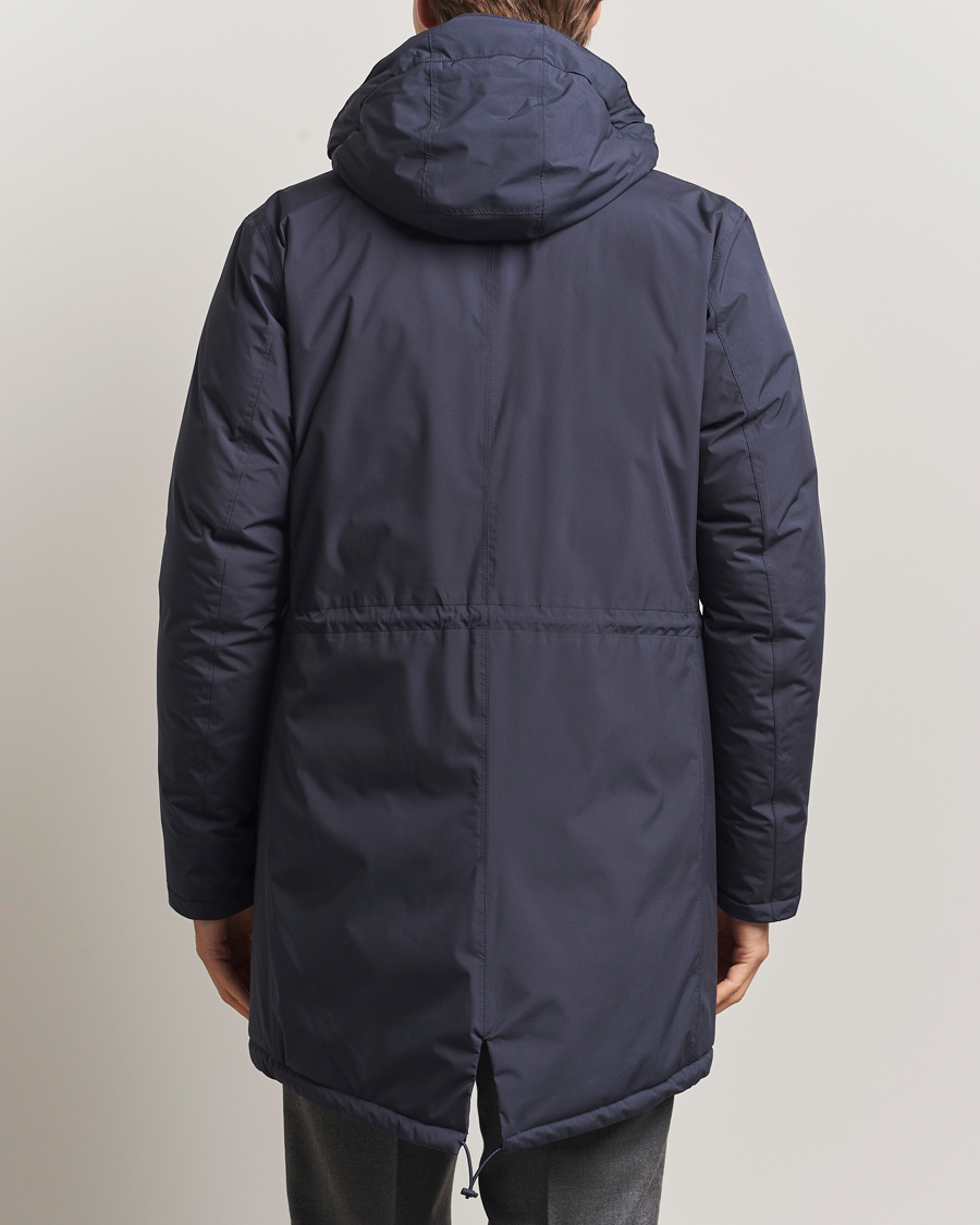 Homme | Manteaux Et Vestes | Herno | Waterproof Fishtail Parka Navy