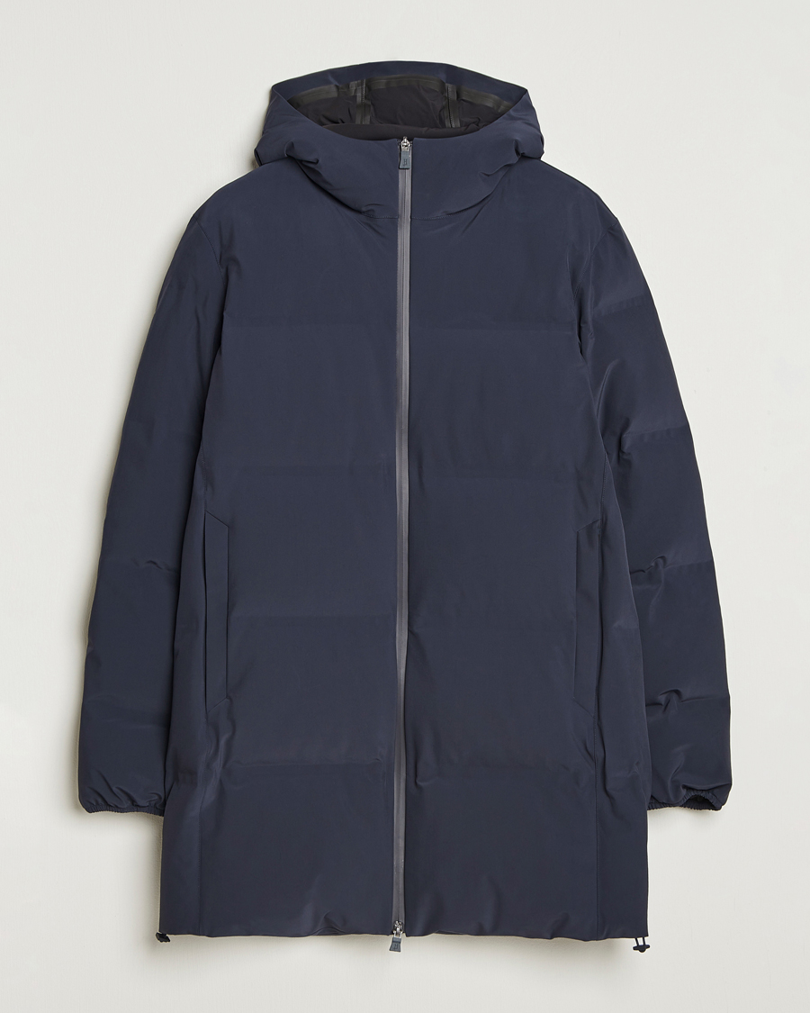 Homme | Manteaux Et Vestes | Herno | Waterproof Stretch Down Parka Navy