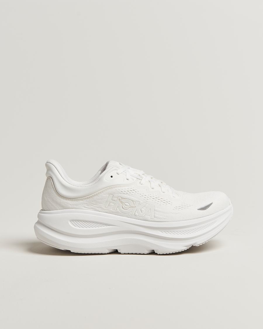 Homme | Chaussures De Running | Hoka | One Bondi 9 Running Sneakers White