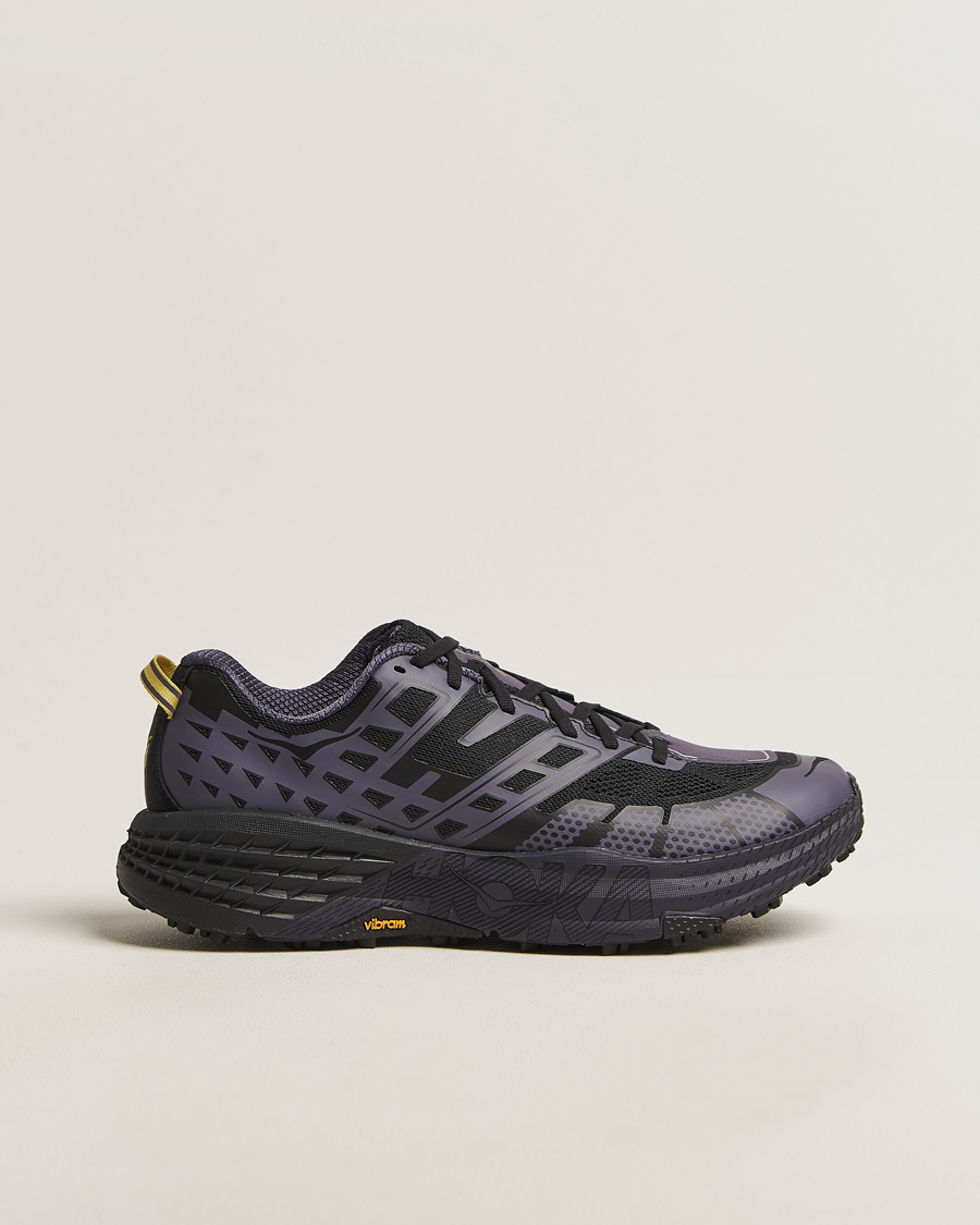 Homme | Chaussures de trail | Hoka | One Speedgoat 2 Trail Sneakers Black/Squid Ink
