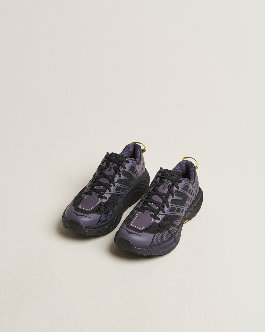 Homme | Chaussures de trail | Hoka | One Speedgoat 2 Trail Sneakers Black/Squid Ink