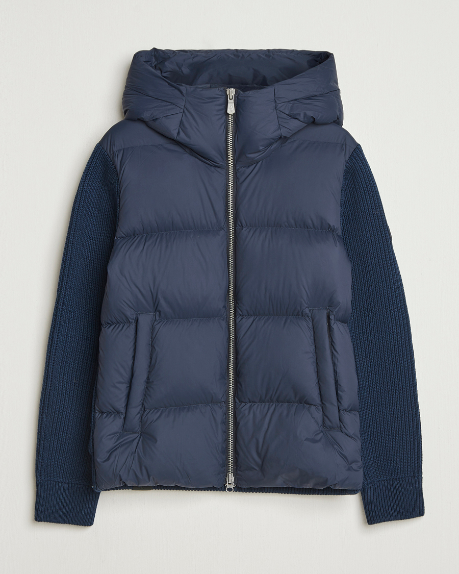 Homme | Manteaux Et Vestes | Sail Racing | Ridge Knitted Hybrid Jacket Dark Navy