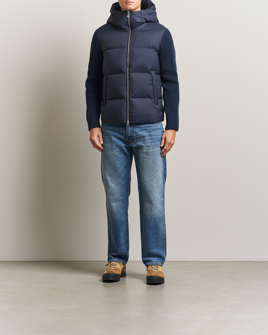Homme | Manteaux Et Vestes | Sail Racing | Ridge Knitted Hybrid Jacket Dark Navy