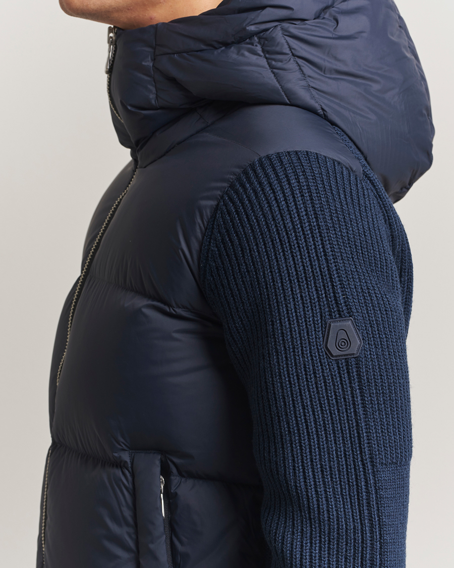 Homme | Manteaux Et Vestes | Sail Racing | Ridge Knitted Hybrid Jacket Dark Navy