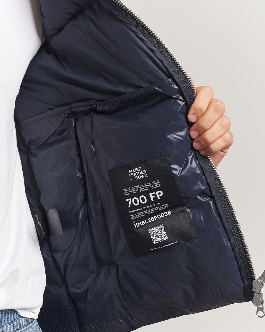 Homme | Manteaux Et Vestes | Sail Racing | Ridge Knitted Hybrid Jacket Dark Navy