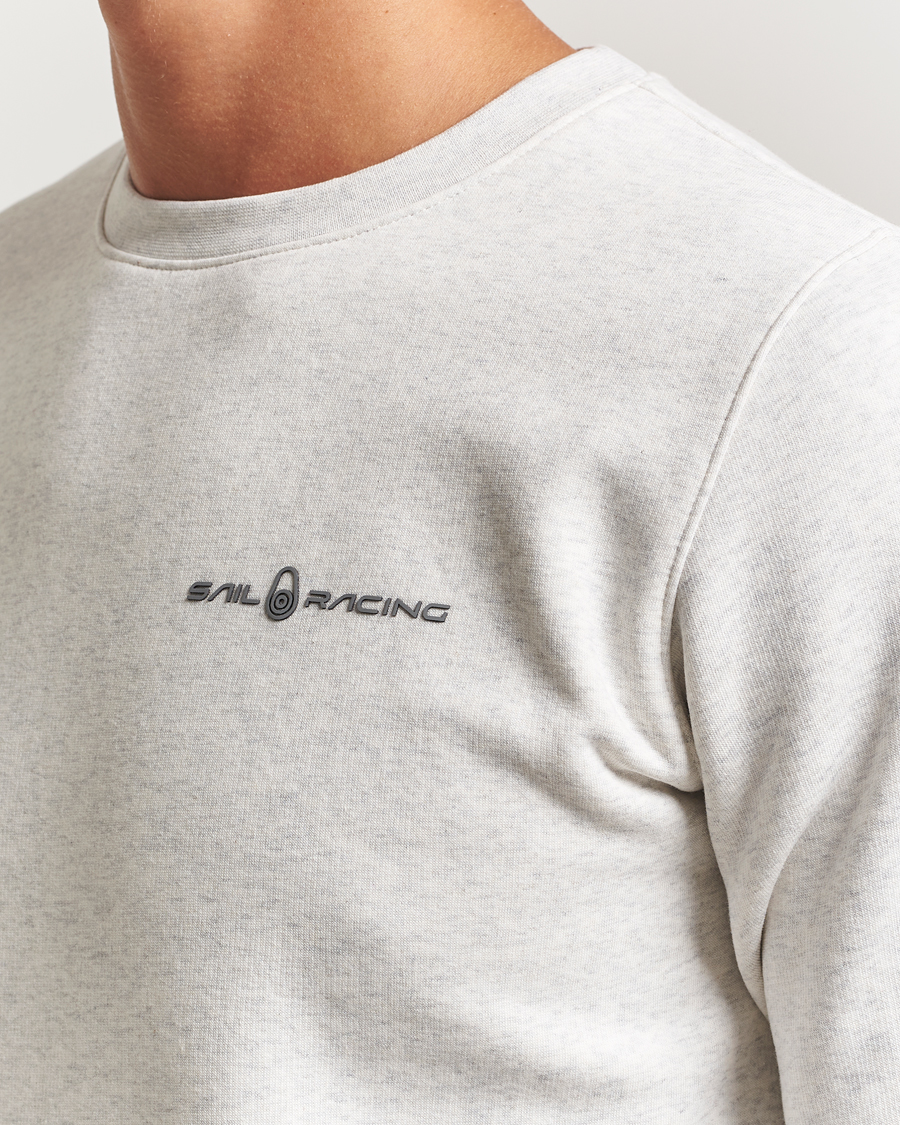Homme | Pulls Et Tricots | Sail Racing | Bowman Crew Neck Sweatshirt Light Grey Melange