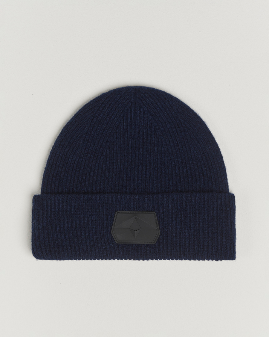 Homme | Bonnets | Sail Racing | Ridge Wool Knitted Beanie Dark Navy