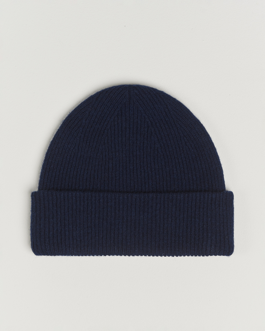 Homme | Bonnets | Sail Racing | Ridge Wool Knitted Beanie Dark Navy