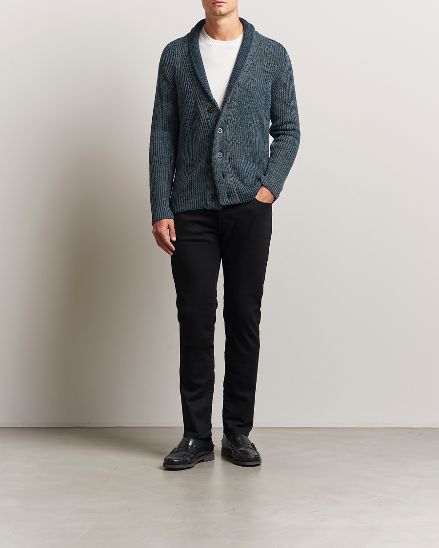 Homme | Jeans | Jacob Cohën | Bard Slim Fit Stretch Jeans Stay Black