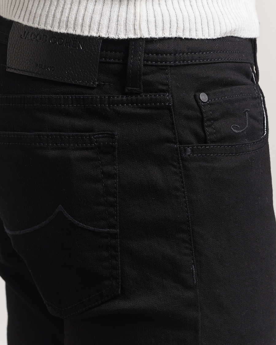 Homme | Jeans | Jacob Cohën | Bard Slim Fit Stretch Jeans Stay Black