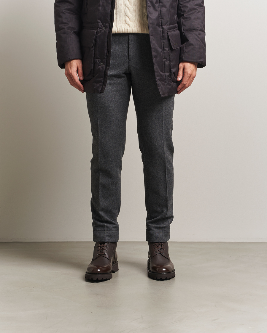 Homme | Bottes | John Lobb | Peak Lined Boots Dark Brown