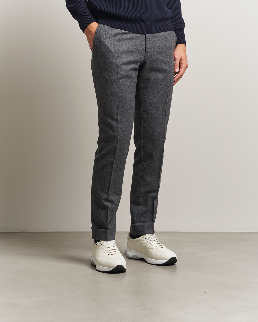 Homme | Baskets | Kiton | Luxury Running Sneakers White Deerskin