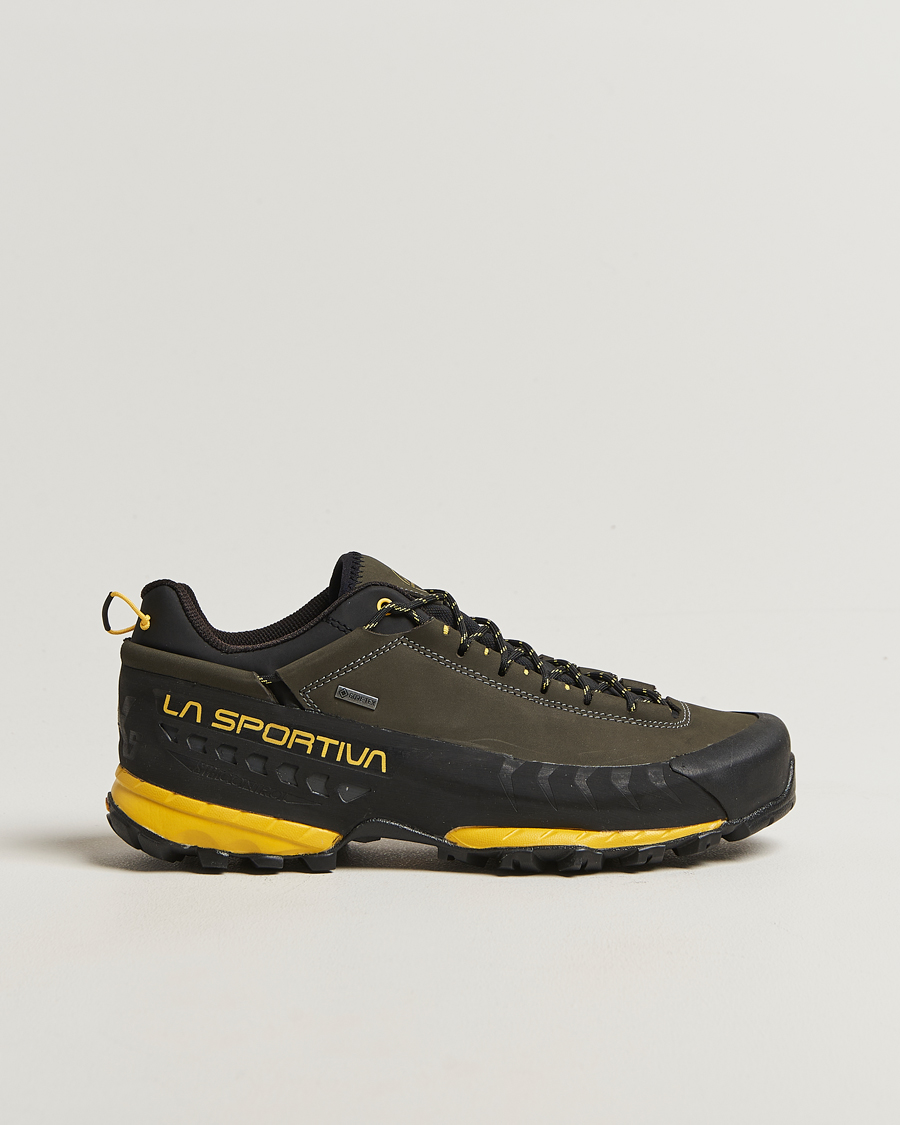 Homme | Chaussures de trail | La Sportiva | TX5 GTX Hiking Shoes Carbon/Yellow