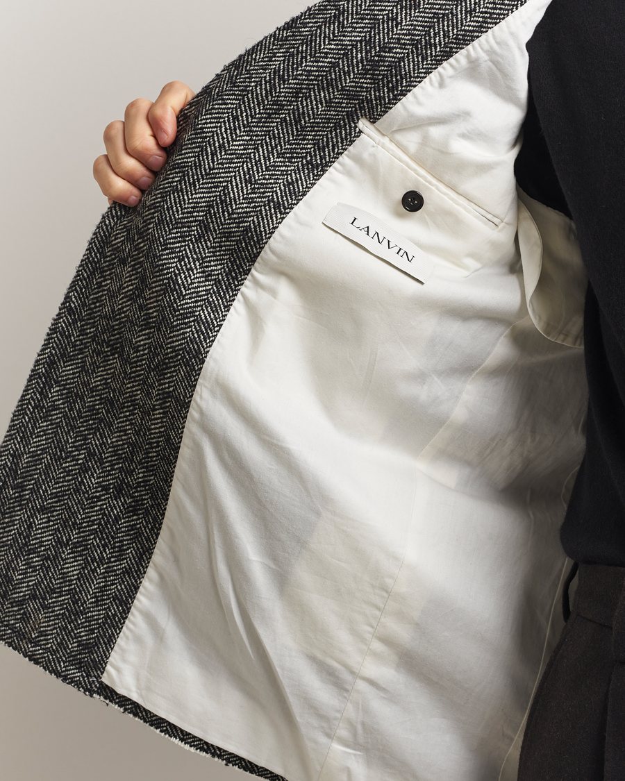 Homme | Manteaux Et Vestes | Lanvin | Soft Wool Jacket Grey