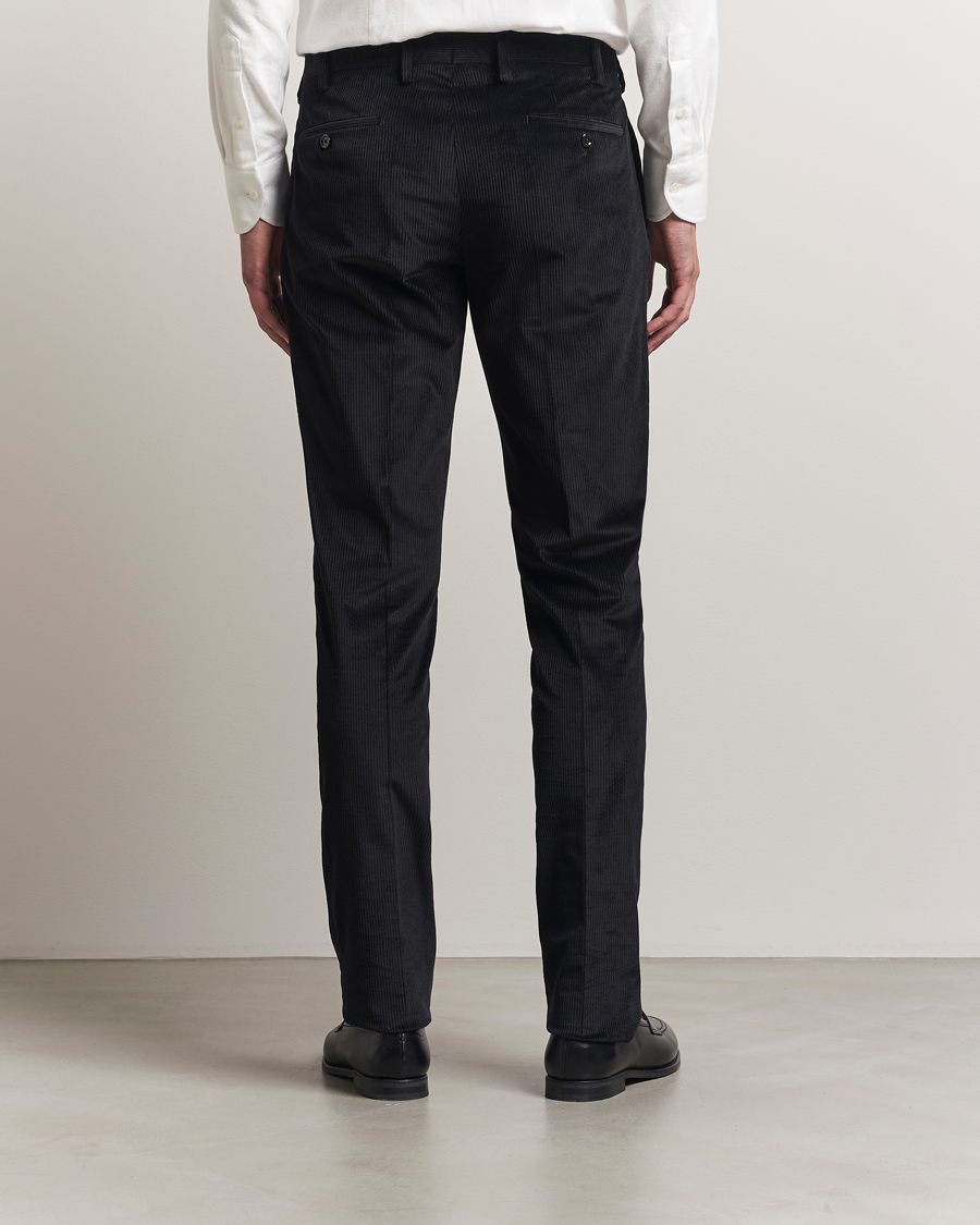 Homme | Pantalons | Lardini | Cotton Corduroy Trousers Black