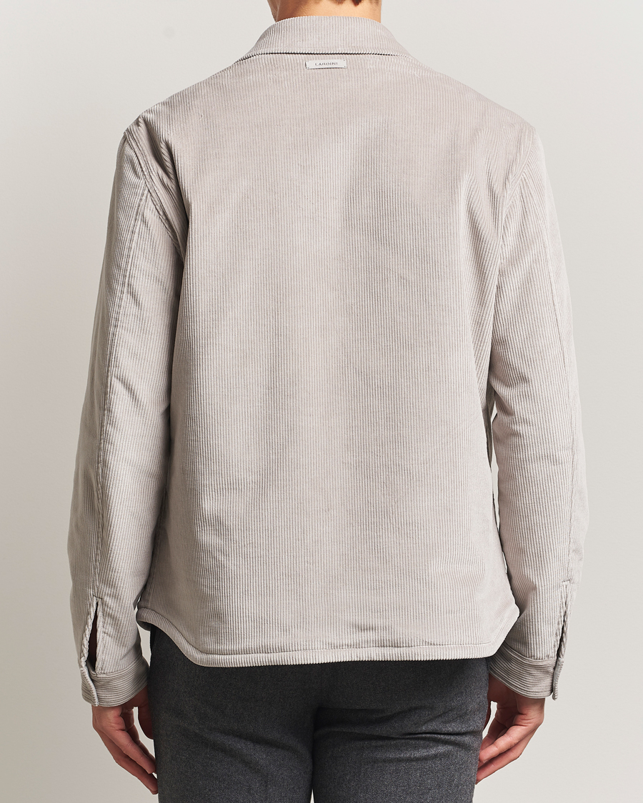 Homme | Manteaux Et Vestes | Lardini | Corduroy Overshirt Taupe