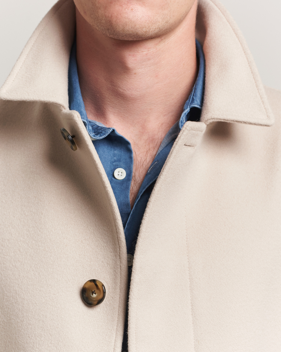 Homme | Manteaux Et Vestes | Lardini | Wool Coat Beige