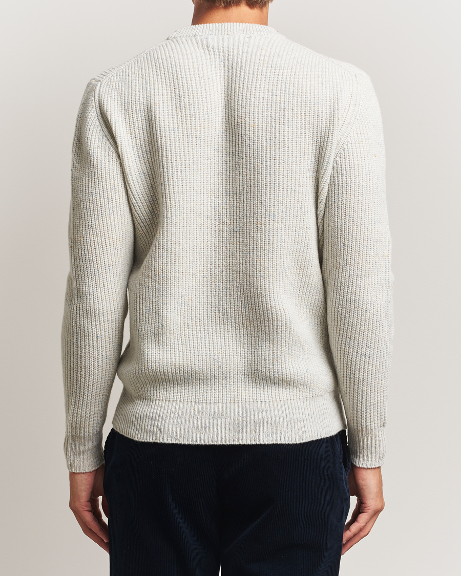 Homme | Pulls Et Tricots | Lardini | Knitted Wool Crew Neck White