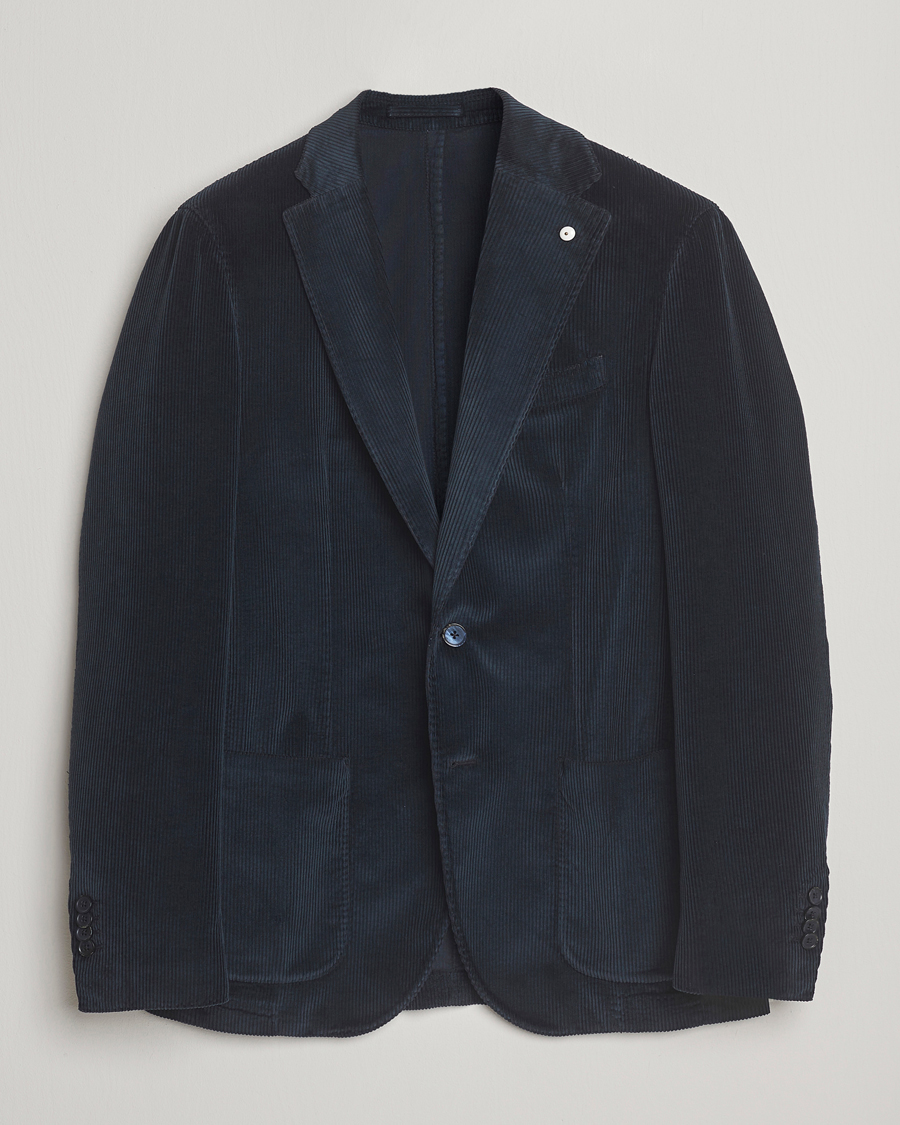 Homme | Blazers | L.B.M. 1911 | Jack Corduroy Blazer Navy