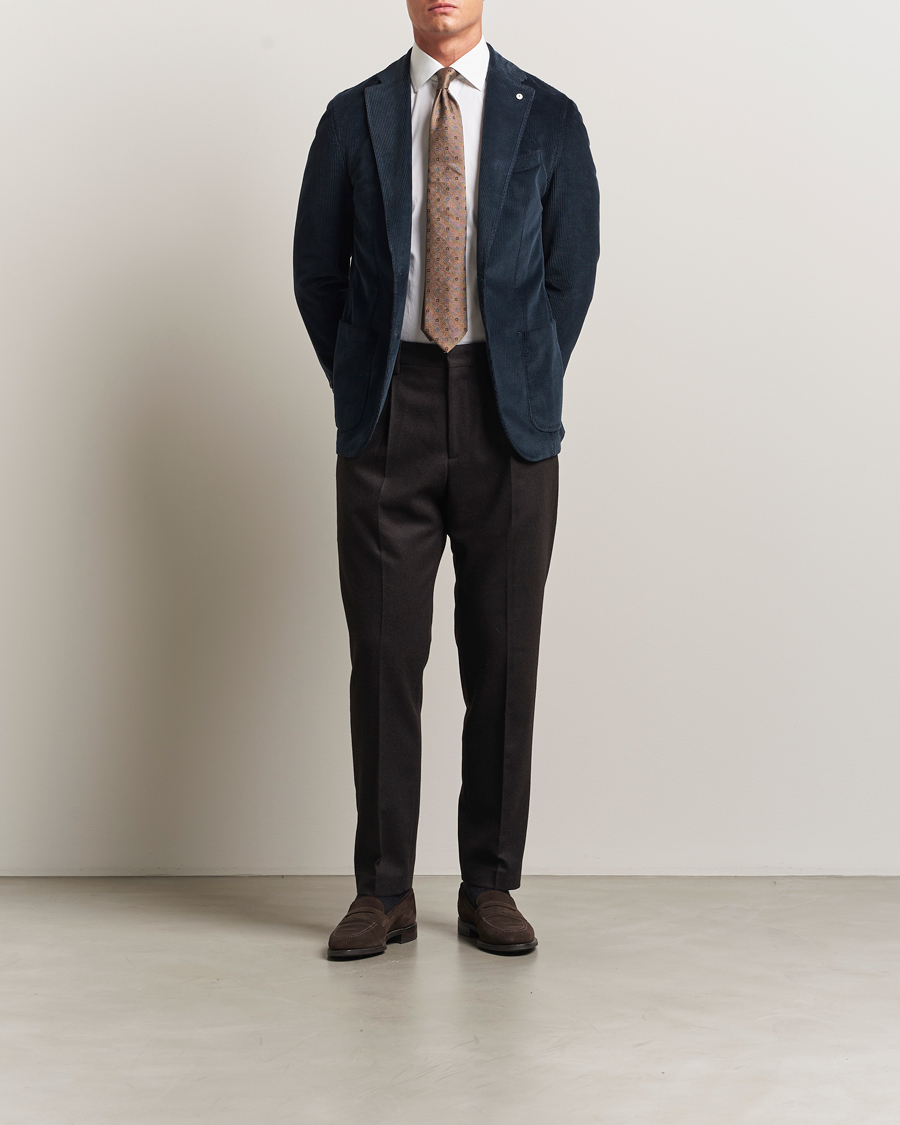 Homme | Blazers | L.B.M. 1911 | Jack Corduroy Blazer Navy