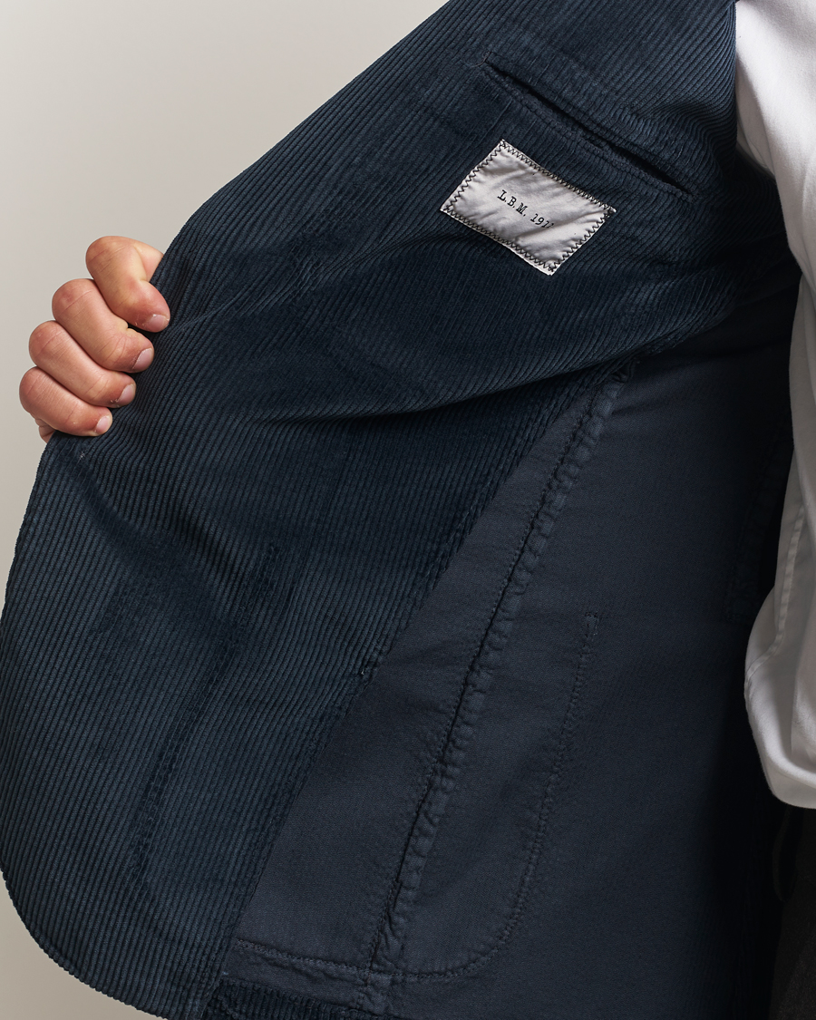 Homme | Blazers | L.B.M. 1911 | Jack Corduroy Blazer Navy