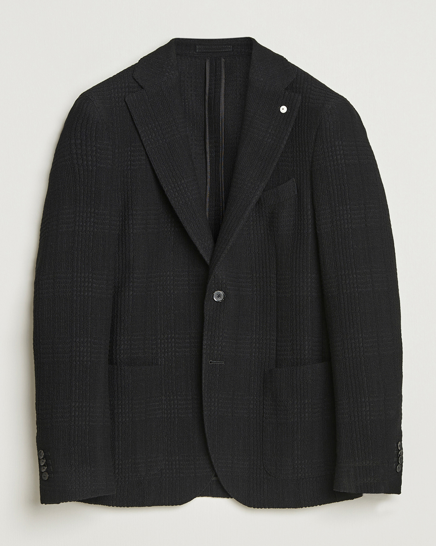 Homme | Blazers | L.B.M. 1911 | Jack Structured Wool Blazer Black