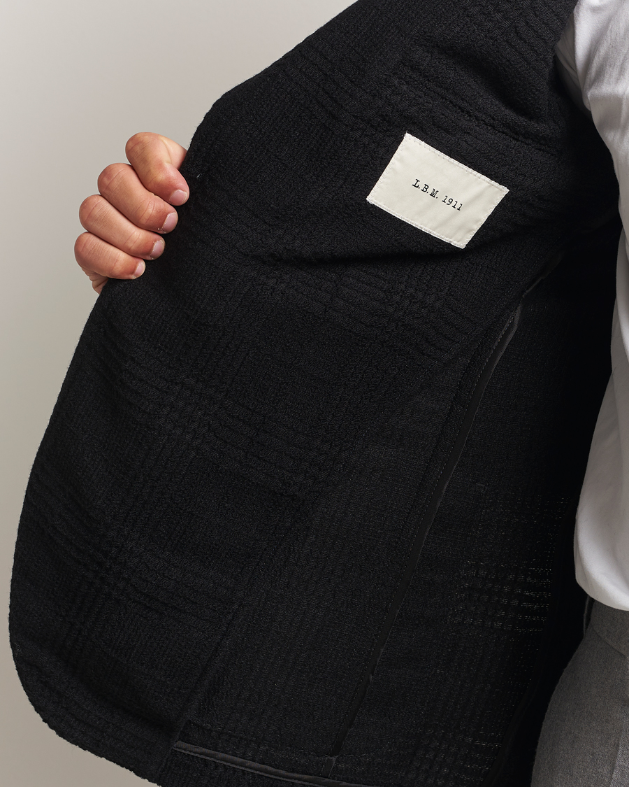 Homme | Blazers | L.B.M. 1911 | Jack Structured Wool Blazer Black