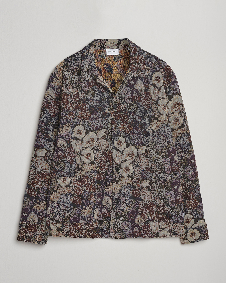 Homme | Chemises | LES DEUX | Hugh Jacqurad Overshirt Black