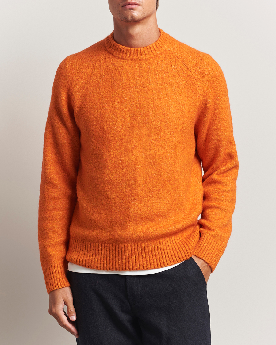 Homme | Pulls Et Tricots | LES DEUX | Gillbert Knitted Crewneck Gold Flame