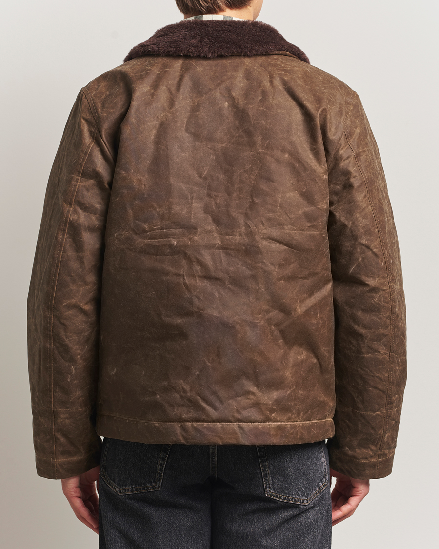 Homme | Manteaux Et Vestes | Manifattura Ceccarelli | Deck Jacket Dark Tan