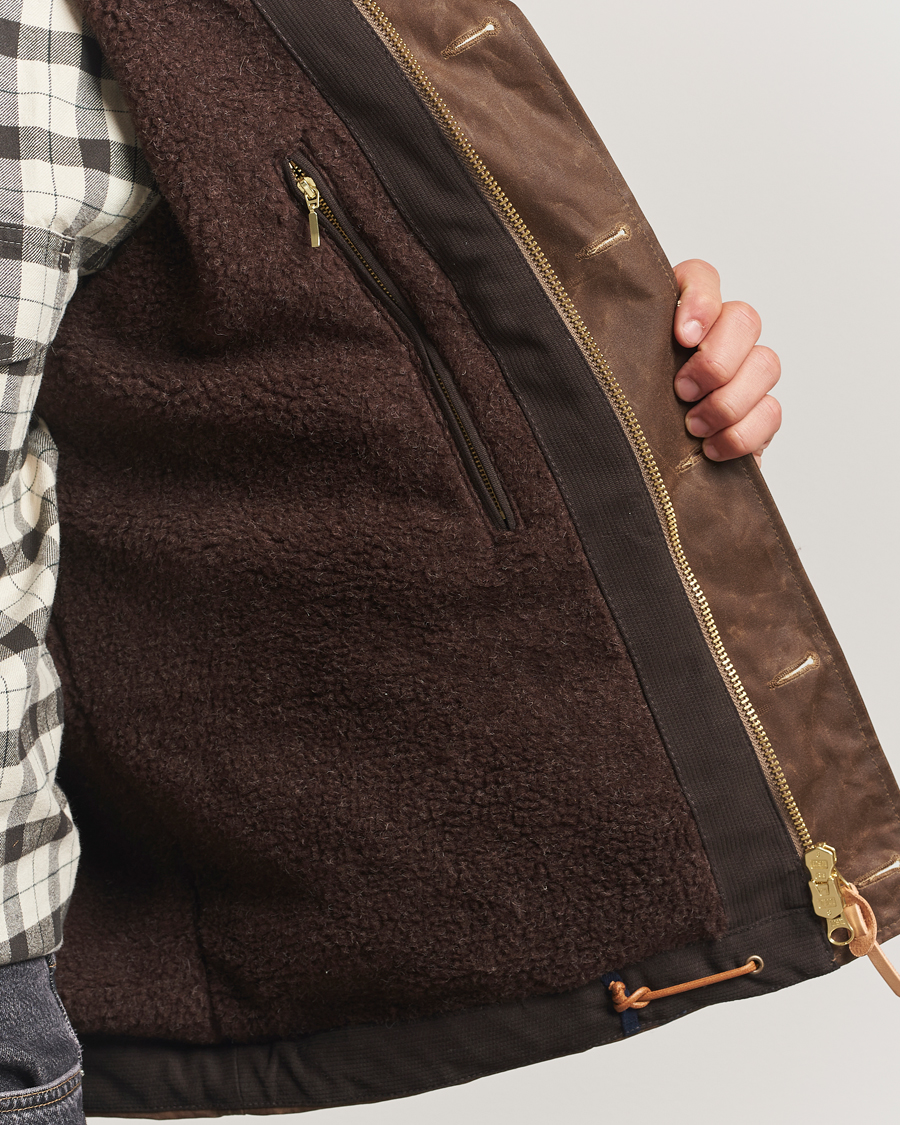 Homme | Manteaux Et Vestes | Manifattura Ceccarelli | Deck Jacket Dark Tan