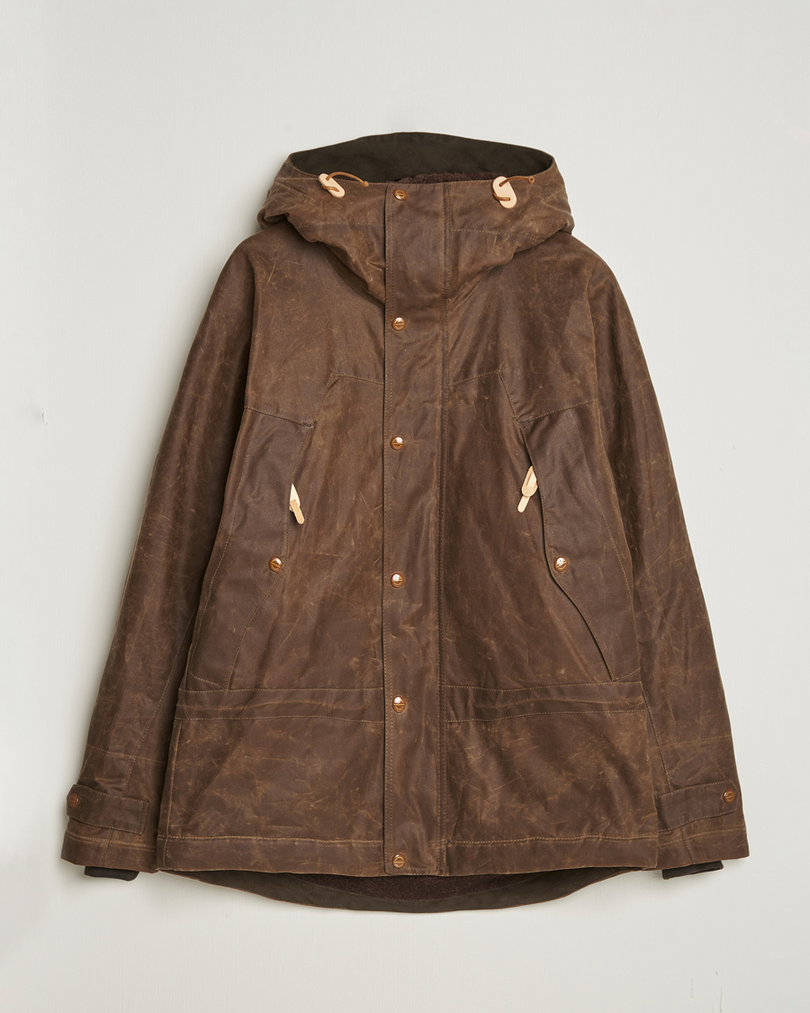 Homme | Manteaux Et Vestes | Manifattura Ceccarelli | Mountain Jacket Dark Tan