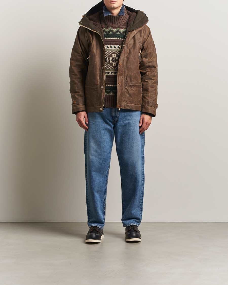 Homme | Manteaux Et Vestes | Manifattura Ceccarelli | Mountain Jacket Dark Tan