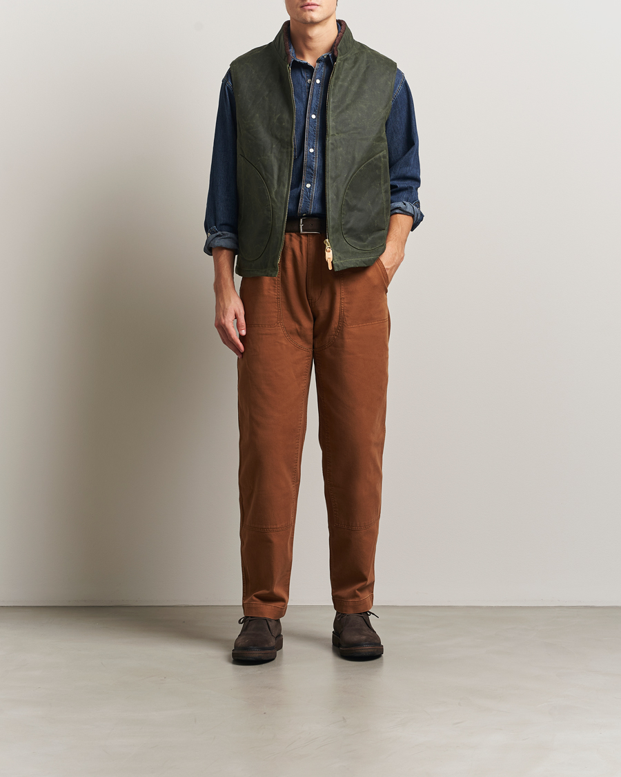 Homme | Manteaux Et Vestes | Manifattura Ceccarelli | Mountain Vest Dark Green