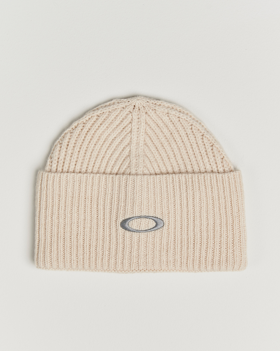 Homme | Oakley Ellipse Ribbed  Beanie Mist | Oakley | Ellipse Ribbed  Beanie Mist