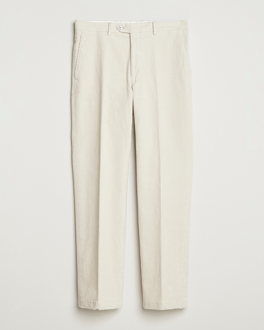Homme | Pantalons | Oscar Jacobson | Del S Straight Pants White