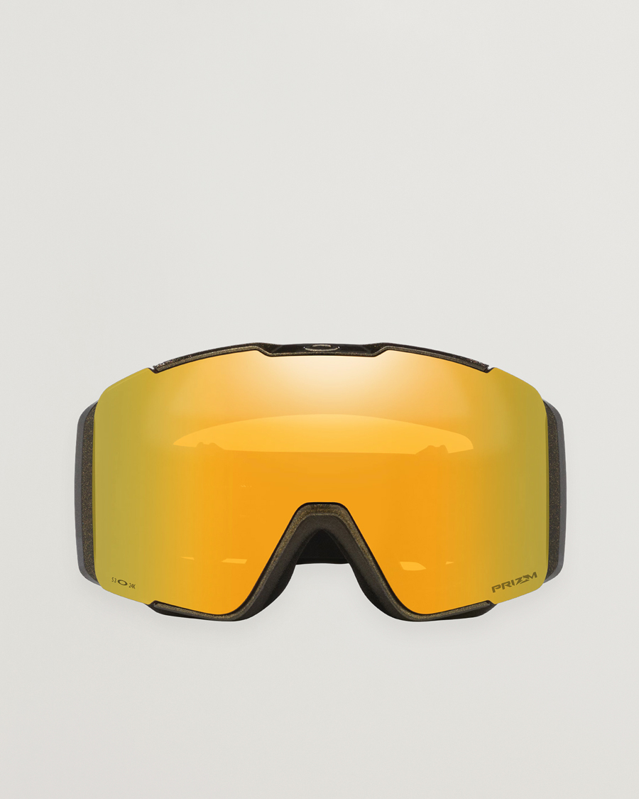 Homme | Lunettes De Soleil | Oakley | Line Miner Pro Prizm Snow Goggles M Black/Gold