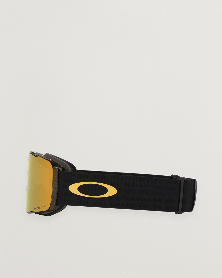 Homme | Lunettes De Soleil | Oakley | Line Miner Pro Prizm Snow Goggles M Black/Gold