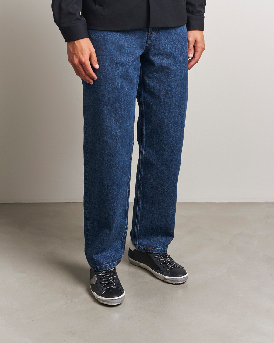 Homme | Baskets | Philippe Model | Prsx Low Top Leather Sneakers Black/Silver