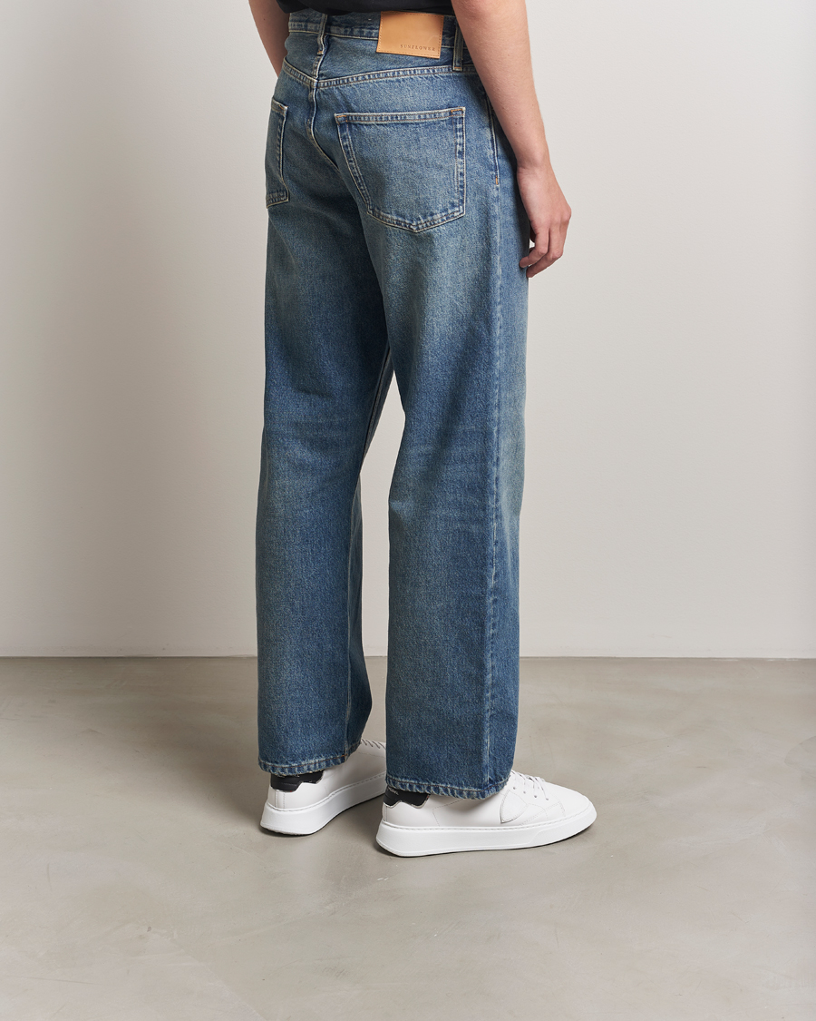 Homme | Philippe Model Temple Low Top Leather Sneakers White/Black | Philippe Model | Temple Low Top Leather Sneakers White/Black