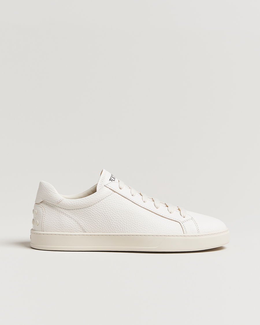 Homme | Baskets | Tod's | Cassetta Sneakers White Grain
