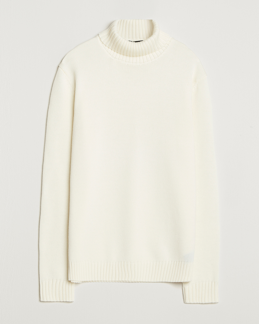 Homme | Pulls Et Tricots | Zanone | Virgin Merino Wool Rollneck Latte