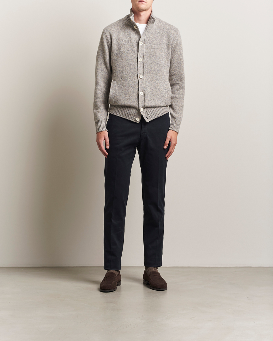 Homme | Pulls Et Tricots | Zanone | Virgin Wool Melange Chioto Grey Melange