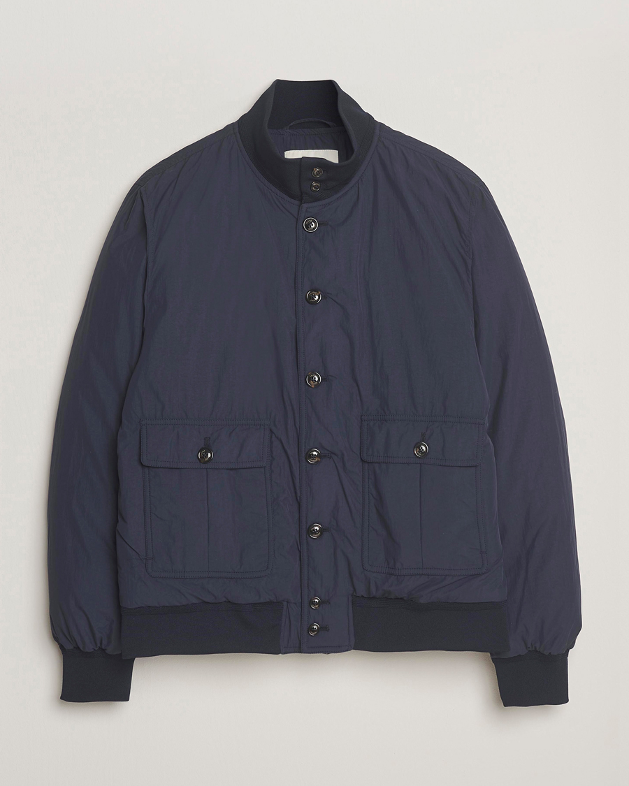 Homme | Manteaux Et Vestes | Valstar | Padded Nylon Valstarino Navy