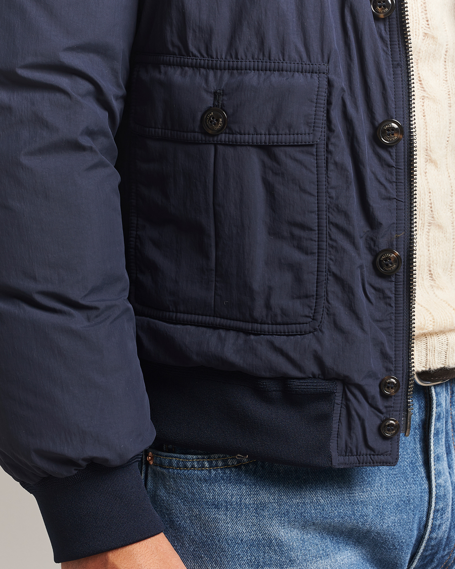 Homme | Manteaux Et Vestes | Valstar | Padded Nylon Valstarino Navy