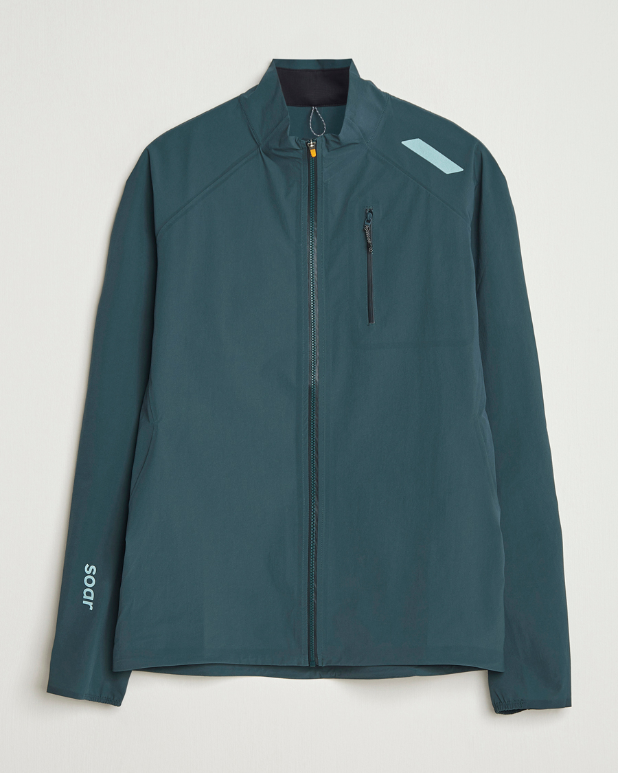 Homme | Manteaux Et Vestes | SOAR Running | Rainout Shell Green Gables